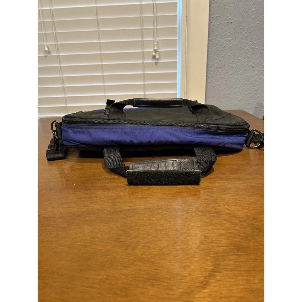 Large North Face Blue Base Camp Messenger Shoulder Bag Laptop Bag